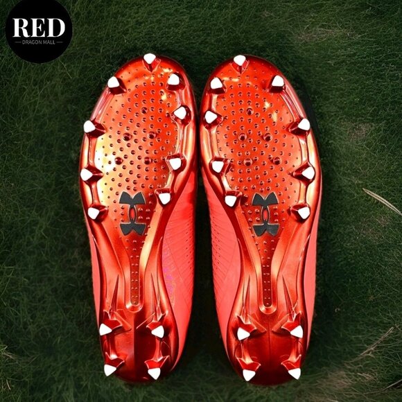 Under Armour Highlight 2 MC Knit Red Football Cleat 3027304-600 - Men\'s Sz 10.5 main image 7